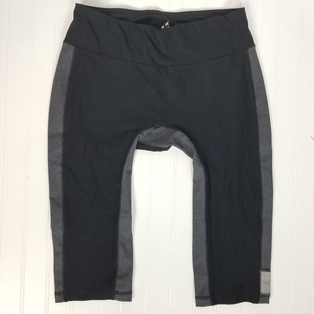 Jofit Capri Workout Pant Back Pockets Black‎ SM
